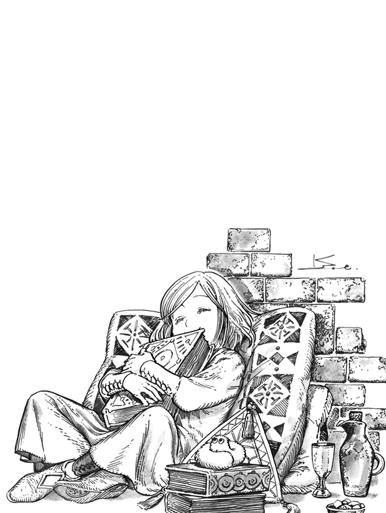 Witch Hat Atelier 1 - full size for Other wallpaper featuring whimsical and png and more