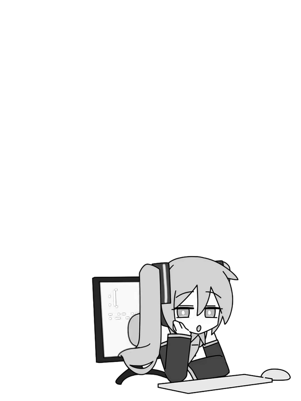 Vocaloid 11 for Other wallpaper featuring desk and casual and more